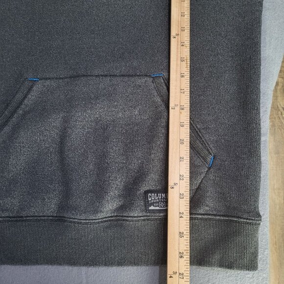 COLUMBIA Men's Pullover Partial Zip Sweater Heathered Gray SZ M Athleisure - Picture 8 of 10